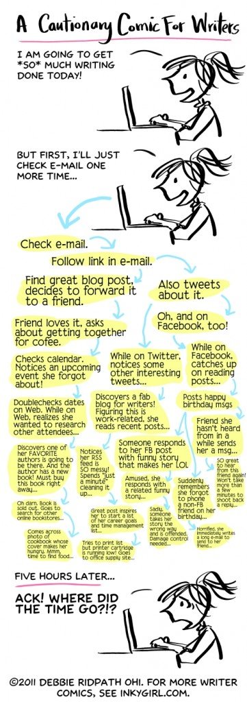 Cautionary Comic for Writers
